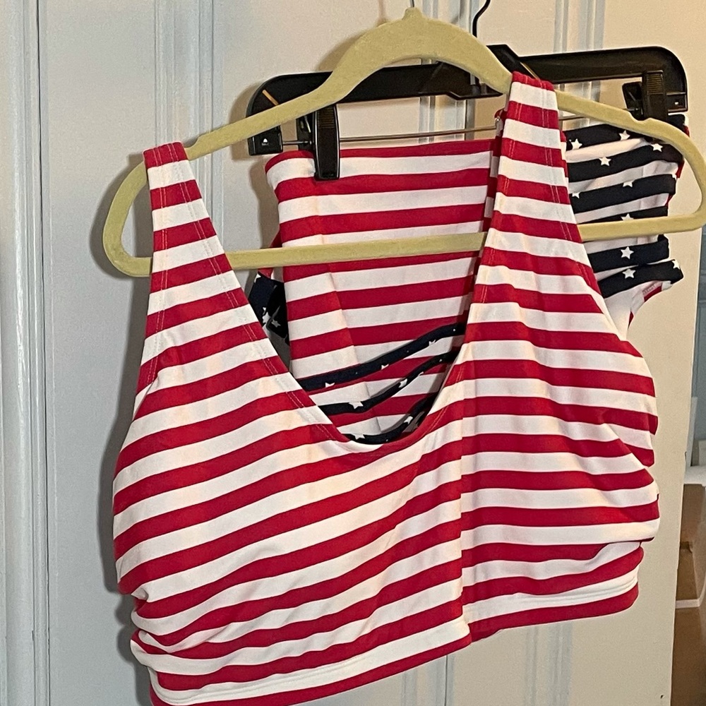 Red, White and Blue Bikini!  Size 24/26. NWOT.
